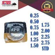 HONDA C70/GBO PISTON RING (0.25 , 0.50 ,0.75 , 1.00 ,1.25 , 1.50 , 1.75 , 2.00 , 2.25 , 2.75 , STD )