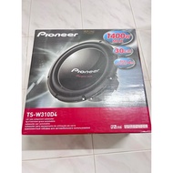 Pioneer TS-W310D4 1400 WATT 12” WOOFER-(1 PCS)
