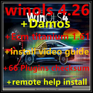 2022 hot Winols 4.26 With 66 Plugins And Checksum+ ECU Remapping lesson+ install video guide+ progra