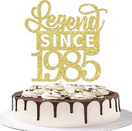 1 Pack Legend Since 1985 Cake Topper Glitter 41st Birthday Cake Pick Happy 41st Cheers to 41 Years C