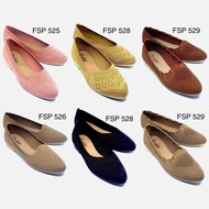 Original [2.2] Rullief FSP Sepatu Flat Shoes Knitting Premium Wanita -