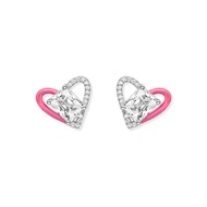 [Ready Stock Boxed] HEFANG HEFANG Barbie Barbie Sweetheart Earrings Design Classy Earrings
