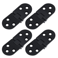 Ebay180 Degree Zinc Alloy Flap Hinge Round Corner Dining Table Folding Table Hinge Black 80 * 30mm 9