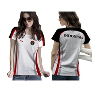 [riashop] 2020 TOKYO OLYMPIC INDONESIA TEAM Short Women's T-Shirt Women's T-Shirt with OLYMPIC TEAM 