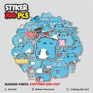 50 pcs Bugcat Capoo Cartoon Series Stickers Creative Cute Decoration for Notebooks, Skateboards, hp