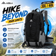 Azela 30L/40L Trail hiking backpack Waterproof Travel Backpack 40L Bag Camping Waterproof climbing m