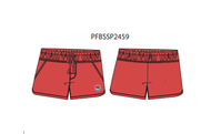 PAUL FRANK กางเกงว่ายน้ำ WOMENS PAUL FRANK SURFING’S TIME BOARDSHORT