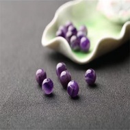 4A Natural Dream African Amethyst Single Bead DIY Handmade Crystal