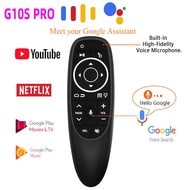 Chuột bay Điều khiển từ xa G10S Pro 2.4g ir Không dây Học tập bằng Giọng nói cho h96 max x88 pro x96