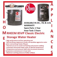 RHEEM 85VP6S/20S/30S Classic Electric Storage Water Heater