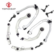 TOPICKSAP 10pcs Suspension Kit Front Upper Lower Control Arm Ball Joint Sway Bar Link for INFINITI G