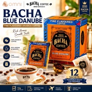【100% Original】Bacha Coffee Blue Danube 12 Coffee Bags Premium Arabica Fine Flavoured Coffee Luxury 