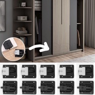 1Pair/2Pcs Cabinet Door Roller - Home Sliding Door Pulley Black Wheel - Wardrobe Cabinet Furniture H