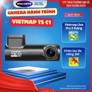 VIETMAP TS-C1 dash cam, Full HD, Super capacitor battery, connected via App, free Vietmap Live Pro f