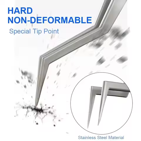 MECHANIC Aax-17 KA-11 Stainless Steel Tweezers for Chip Tin Planting Anti-Corrosion High Hardness Ju