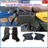 Pg1 side panels, pg1 fenders, pg-1 side frames, mbiker genuine accessories