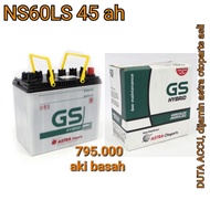 aki mobil NS60LS GS HYBRID Astra Otoparts