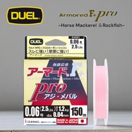 DUEL PE Line -Armor F+ Pro- Light Pink for Aji & Mebaru