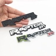Creative 3D Metal Car Sticker Raptor SVT logo Emblem Badge Decal For Ford F150 F250 F350 F450 F550 2