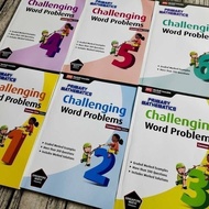 [6 Books Set:]Singapore Math Challenging Word Problems Complete Book 1-6ปกอ่อน