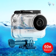 สำหรับ Insta360 GO เคสดำน้ำ3ซองกันน้ำอุปกรณ์เสริมสำหรับการถ่ายใต้น้ำ60ม.