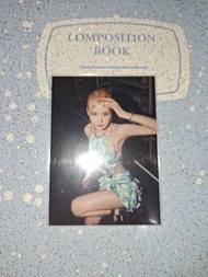 BLACKPINK Rosé Born pink 日本場周邊小卡