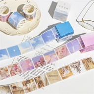 100Pcs/Roll Natural Snery Series Washi Tape Sticker
