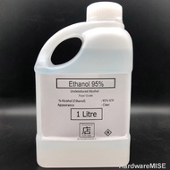 Ethanol 95% Sanitizer Food Grade Undenatured Ethyl Alcohol Potable Alcohol Disinfectant 消毒 乙醇 1 Litr
