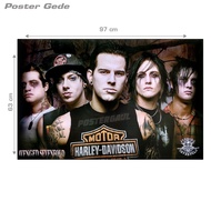 [COD] AVENGED SEVENFOLD Big Poster #R74 - size 63 x 97 cm