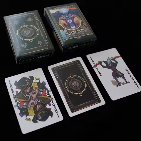 Game LOL League of Legends Playing Card Character Jinx Ezreal Garen Cosplay Poker Card Party Board G
