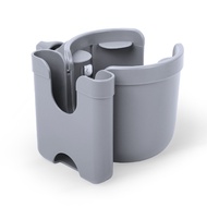Sunveno Stroller Cup Holder Multifunctional Creative Stroller Accessories Baby Stroller/Pushchair Bl