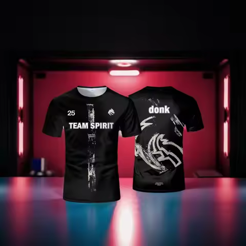 Summer Men's 2025 New Jersey CS2 Esports Jersey T-shirt CSGO Game Training Suit Unisex Sports Top