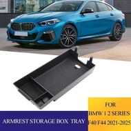 Car Armrest Storage Box For BMW 1 2 Series F40 F44 M235i 218i Coupe 2020- 2024 Control Organizer Tra