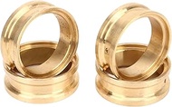 RC Brass Internal Beadlock Rings - Enhance Stability & Climbing Performance for FMS FCX24 1/24 Crawl