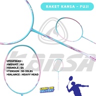 Raket Badminton Full Carbon Kansa Fuji Sakura Racquet Badminton 30lbs羽毛球拍全碳