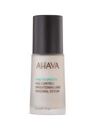 AHAVA Time To Smooth Age Control Brightening & Renewal Serum - Boosts Youthful Appearance, Minimizes