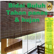 BAMBOO BLINDS / BIDAI BULUH 3 x 8 kaki = 3 '(W) x 8' (H) - 91.44cm x 243.8cm