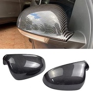 Kakulkomen Wing Mirror Cover Cap Glossy Black for VW Golf 5V MK5 GTI Jetta Pa =ssat B5.5 B6 EOS Shar