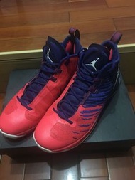 Jordan super fly 5 x （9成新）含運