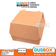 Burger Packaging / Burger Box / Plain Burger Packaging / Burger Box / Burger Container / Burger Hold