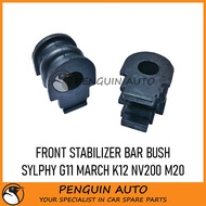 NISSAN SYLPHY G11 MARCH K12 NV200 M20 FRONT STABILIZER BAR BUSH 2PC 54613-4V10A