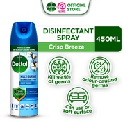 Dettol Multi-Surface Disinfectant Spray Crisp Breeze 450ML