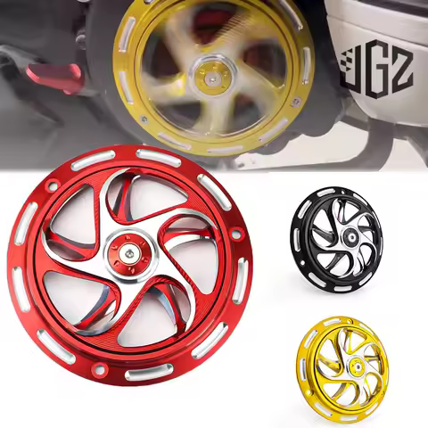 Motorcycle CNC Aluminum Radiator Rotatable Cooling Fan Cover For Vespa Sprint Primavera LX 125 150 S