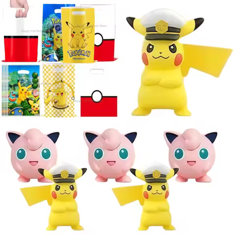 Pikachu Birthday Gift Bag Pokemon Figures Pokemon Gift Bag Pikachu Candy Bag Packaging Giveaway Part