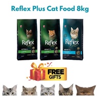 8kg   Makanan Kucing Reflex Plus Makanan Kering 8kg (DENGAN HADIAH PERCUMA)