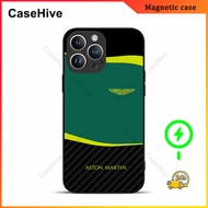 Aston Martin AMR22 livery Phone Case for iPhone 17 Pro Max / iPhone 16 Pro Max / 15 Pro Max / 13 / S