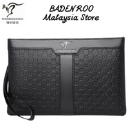 FENGBAODAISHU Men Wallet Clutch Bag Man Leather Kangaroo Wallet Dompet Kulit Lelaki Beg Tangan Beg D