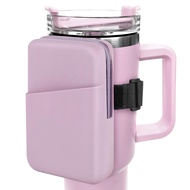 LYOOmaLL Silicone Water Bottle Pouch For Stanley Quencher Adventure 40 oz & Stanley IceFlow 20oz 30o