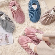 High-Quality 27.5cm Flannel Shoe Covers - Washable & Durable, Fits Sizes 27-37