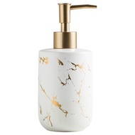 K LINK - 北歐簡約大理石陶瓷洗手液瓶/洗手液樽/洗發水沐浴露消毒液分裝瓶/皂液瓶/浴室衛生間按壓瓶 - KL053